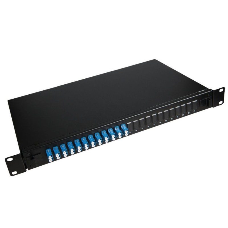 Lanview Fibre patch panel 19" 1U with