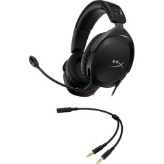 HyperX Cloud Stinger 2 Kabling Headset Sort - Komfort og Kvalitet til Gaming Enjoyment!