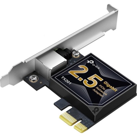 TP-Link TX201 V1 Netværksadapter - Hurtig 2.5Gbps PCI Express 2.1 x4 | Optimal Netværksydelse | Varenummer: 4897098687833