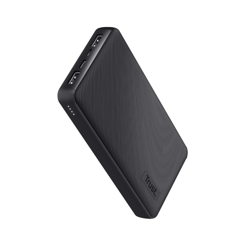 Trust Primo Powerbank 20000mAh 15Watt 2xUSB-A 1xUSB-C Sort