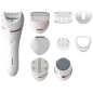 Philips Series 8000 BRE740 Epilator Hvid