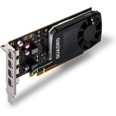 NVIDIA Quadro P1000 4GB - Kraftfuld Grafikydelse til Professionelle Applikationer