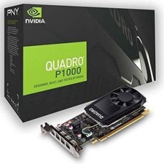 NVIDIA Quadro P1000 4GB - Kraftfuld Grafikydelse til Professionelle Applikationer
