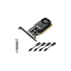 NVIDIA Quadro P1000 4GB - Kraftfuld Grafikydelse til Professionelle Applikationer