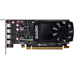 NVIDIA Quadro P1000 4GB - Kraftfuld Grafikydelse til Professionelle Applikationer
