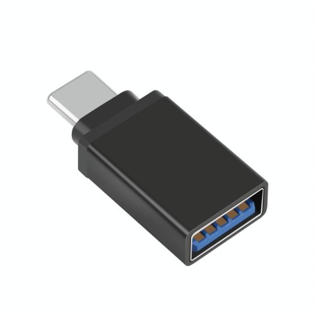 USB-C til USB-A Adapter – Hurtig Dataoverførsel, Kompatibel med Laptop, Smartphone & Tablet (Sort)