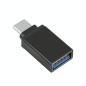 USB-C til USB-A Adapter – Hurtig Dataoverførsel, Kompatibel med Laptop, Smartphone & Tablet (Sort)