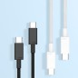 3 Meter USB-C to USB-C Fast Charging Cable – 100W, White