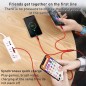 MultiCharge 3-in-1 USB Charging Cable (Micro-USB, Lightning, USB-C) – 1.2m Nylon