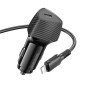 BOROFONE BZ31B PD30W Biloplader Sæt – Type-C til 8-Pin Kabel BOROFONE BZ31B PD30W Biloplader Sæt – Type-C til 8-Pin Kabel