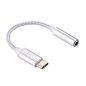 USB-C til 3,5mm Audio Adapter – 10 cm Vævet Kabel USB-C til 3,5mm Audio Adapter – 10 cm Vævet Kabel