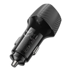 BOROFONE BZ31A Dual-Port USB Car Charger – Black | UltraShop