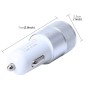5V Dual USB Car Cigarette Lighter Adapter – 2.1A/1A Fast Charging (Silver) 5V Dual USB Car Cigarette Lighter Adapter – 2.1A/1A Fast Charging (Silver)