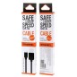 HAWEEL 1m Mikro-USB til USB Kabel – Hurtig Opladning & Data Sync (Sort)