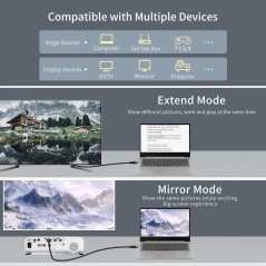HD09 8K Ultra Clear HDMI 2.1 Cable – 1 Meter (High Speed, TV & Computer) | UltraShop