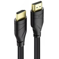 HD09 8K Ultra Clear HDMI 2.1 Cable – 1 Meter (High Speed, TV & Computer) | UltraShop