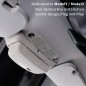 Multifunktionel Bilbrilleopbevaringsboks til Tesla Model 3 Multifunktionel Bilbrilleopbevaringsboks til Tesla Model 3