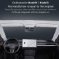 Multifunktionel Bilbrilleopbevaringsboks til Tesla Model 3 Multifunktionel Bilbrilleopbevaringsboks til Tesla Model 3