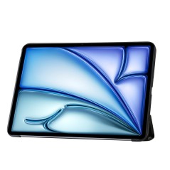 Elegant PU-Læder Etui til iPad Air 11" (2024) – Stødabsorberende TPU og Multi-Vinkel Stander