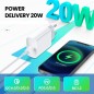 20W USB-C Fast Charger for iPhone (Lightning) – 1 meter 20W USB-C Fast Charger for iPhone (Lightning) – 1 meter