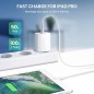 20W USB-C Fast Charger for iPhone (Lightning) – 1 meter 20W USB-C Fast Charger for iPhone (Lightning) – 1 meter