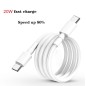 20W USB-C Fast Charger for iPhone / Android (USB-C to USB-C) – 2 meter
