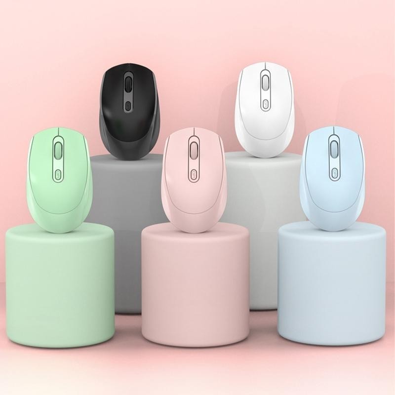 M107 4-buttons 1600 DPI 2.4GHz Wireless Mouse, Battery Version (Black)