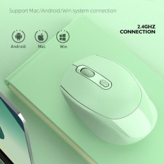 "M107 Trådløs Mus 1600 DPI - Ergonomisk & Elegant Design"