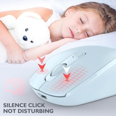 "M107 Trådløs Mus 1600 DPI - Ergonomisk & Elegant Design"