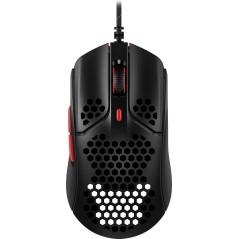 HyperX Pulsefire Haste Optisk Kablet Sort Rød
