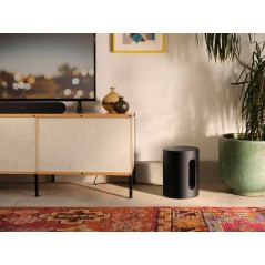 Sonos Sub Mini Trådløs Subwoofer (Sort) - Kraftfuld Lydoplevelse i Kompakt Design