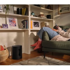 Sonos Sub Mini Trådløs Subwoofer (Sort) - Kraftfuld Lydoplevelse i Kompakt Design