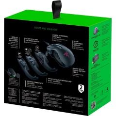 Razer Naga V2 Pro - Optisk Trådløs Gaming Mus i Sort | Ultimativ Præcision & Komfort