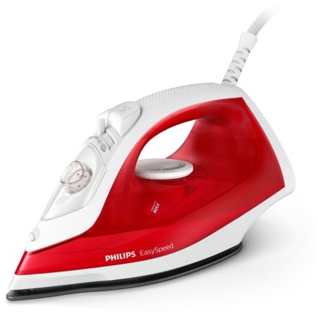 Philips EasySpeed GC1742 Dampstrygejern 2000W - Effektiv, Hurtig og Elegant Rød/Hvid Strygning!