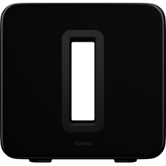 Sonos SUB Subwoofer Sort - Dyb bas og fantastisk lydoplevelse | Varenummer: 8717755777263
