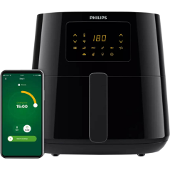 Philips Essential HD9280 Airfryer XL Airfryer 2000W Mørk sølv/sort