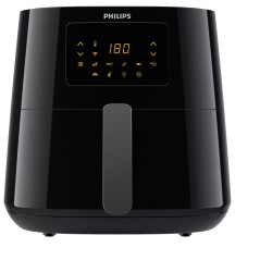 Philips Essential HD9280 Airfryer XL - 2000W Mørk Sølv/Sort | Sundere Frituremadning!