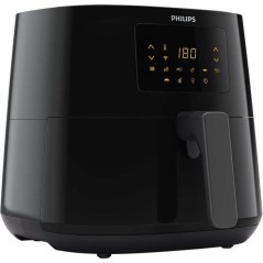 Philips Essential HD9280 Airfryer XL - 2000W Mørk Sølv/Sort | Sundere Frituremadning!