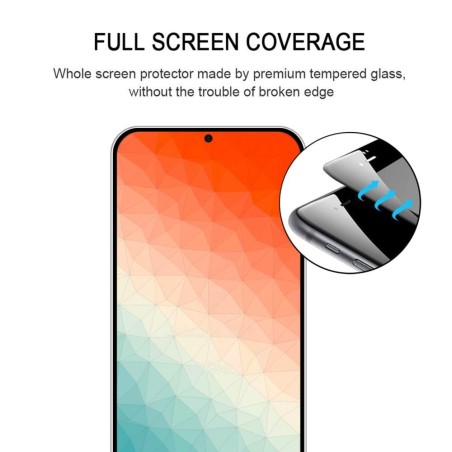 Full Glue Screen Protector for Samsung Galaxy S24+ – Supports Fingerprint Unlock