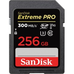 SanDisk Extreme Pro SDXC UHS-II Memory Card 256GB 300MB/s