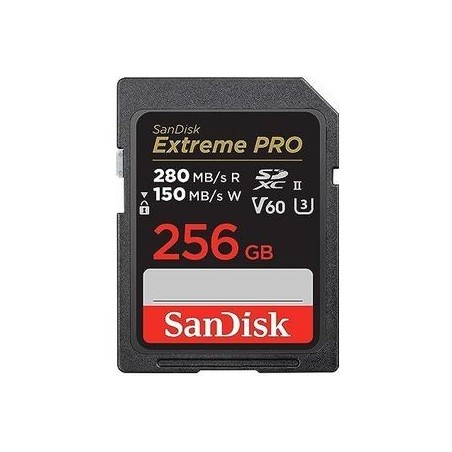 SanDisk Extreme Pro microSDXC UHS-II Memory Card 256GB 280MB/s