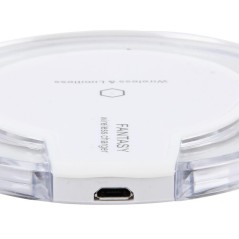 Wireless Charger with Micro-USB Cable – QI Standard and Fast Charging