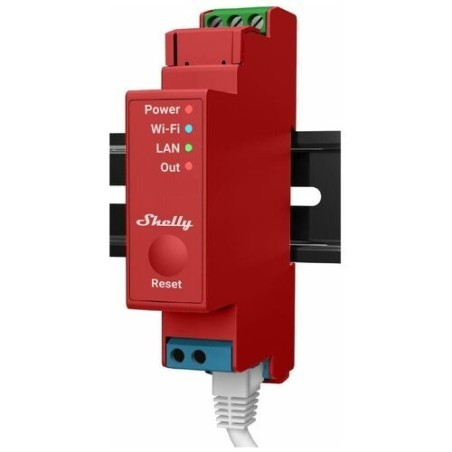 Shelly Pro 1PM Smart Relkontakt - Få fuld kontrol over dit hjem med intelligent styring!