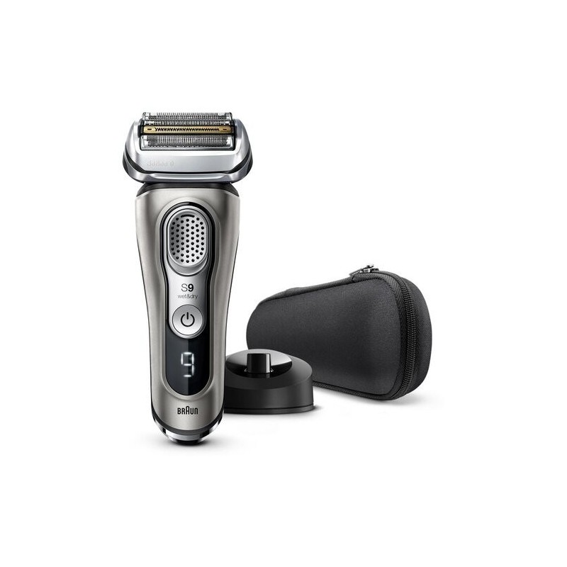 Braun Series 9 9325s Barbermaskine Sort Sølv