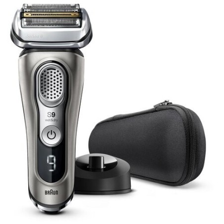 Braun Series 9 9325s Barbermaskine Sort Sølv