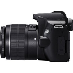 Canon EOS 250D - 24.1 Megapixel Sort Digitalkamera | Fantastisk Billede & Brugervenlighed