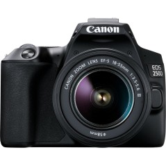 Canon EOS 250D - 24.1 Megapixel Sort Digitalkamera | Fantastisk Billede & Brugervenlighed