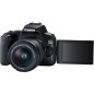 Canon EOS 250D 24.1Megapixel Sort Sort Digitalkamera