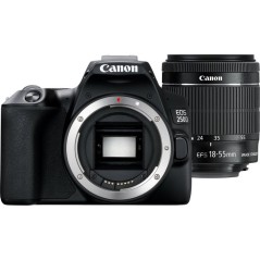 Canon EOS 250D - 24.1 Megapixel Sort Digitalkamera | Fantastisk Billede & Brugervenlighed