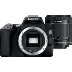 Canon EOS 250D - 24.1 Megapixel Sort Digitalkamera | Fantastisk Billede & Brugervenlighed